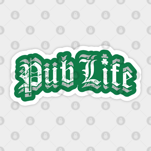 Pub Life Sticker by Noureddine Ahmaymou 